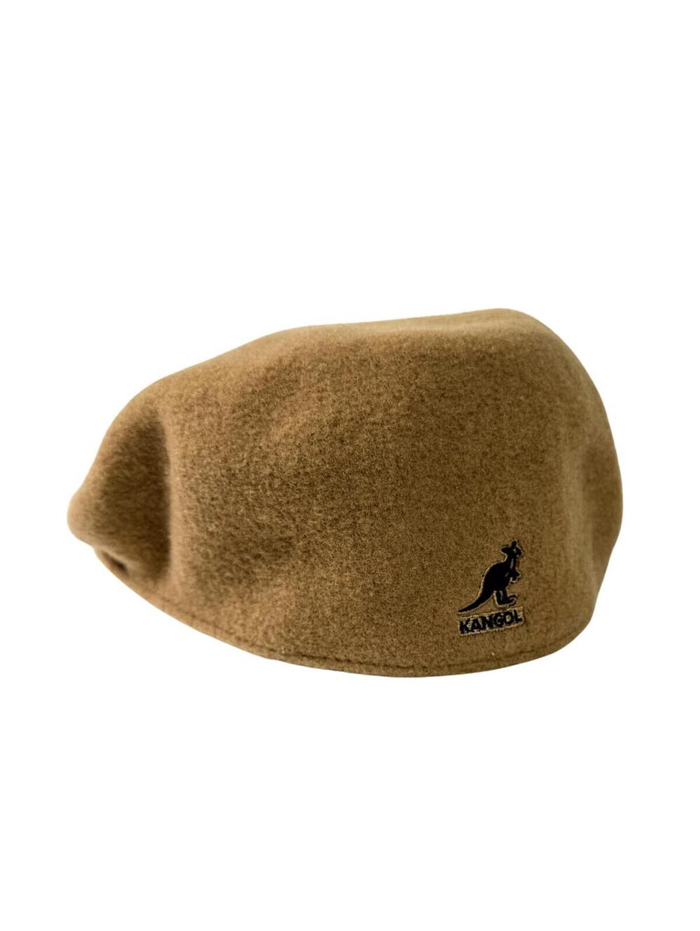 Kangol Wool 504 Camel Flat Cap Large Newsboy Hat